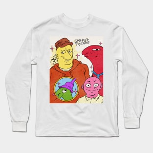 SMILING FRIENDS Long Sleeve T-Shirt